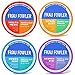 Frau Fowler Natural Oral Care - Tooth Powder VARIETY 4 Pack, Botanically Clean, Teeth-Whitening, Remineralizing, Restores Enamel and Instantly Freshens Breath, 8 oz