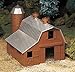 Bachmann Trains - PLASTICVILLE U.S.A. BUILDINGS – CLASSIC KITS - DAIRY BARN - O Scale