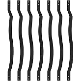 Akenow Deck Balusters, 61 Pack, 32.25"X1" Deck Spindles with Screws | Metal Staircase Baluster,Metal Deck Railing for Wood and Composite Deck, Stylish Baluster for Outdoor Stair Deck Porch