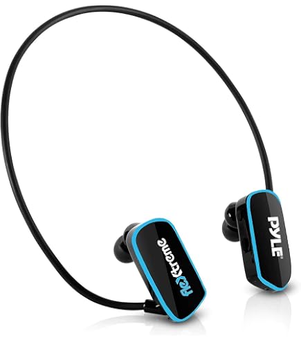 Amazon.com: Pyle MP3 Player Bluetooth Headphone - Waterproof Swim