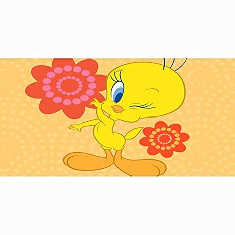Doux En Microfibre Titi Imprimé Personnalisé Serviette De