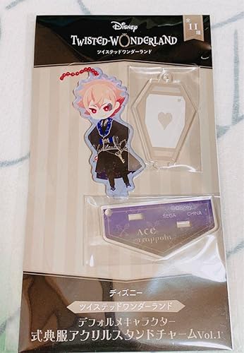 Amazon ツイステ デフォルメキャラクター 式典服アクリルスタンドチャーム エース アイドル 芸能人グッズ 通販