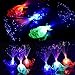 Dsar Party Favor for Kids, 16 Pcs Finger Lights Colorful LED Flashing Toys for Birthday, Wedding Concent, Best Gift