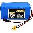60V 30Ah E-Bike Battery Pack with BMS Protection, Lithium Battery with Charger for Electric Bicycle