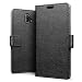 SLEO ZTE Blade V8 Pro Case Luxury Slim PU Leather Flip Protective Magnetic Wallet Cover Case for ZTE Blade V8 Pro with Card Slot and Stand Feature - Black