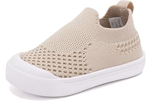 BMCiTYBM Baby Sneakers Girls Boys Lightweight Breathable Mesh First Walkers Shoes 6-24 Months