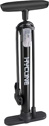 Hycline Bike Pump Floor Pump 150 PSI Dual Valve Presta Schrader Black view 8
