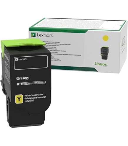 Amazon.com: Lexmark 82K1XY0 CX825, CX860 Yellow Extra High Yield