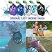 Easy Snorkel Full Face Snorkeling Mask - 180 Panoramic View for Increased Visibility, Tubeless Technology Snorkeling Gear Prevents Gag Reflex - (Blue/White, L/XL)