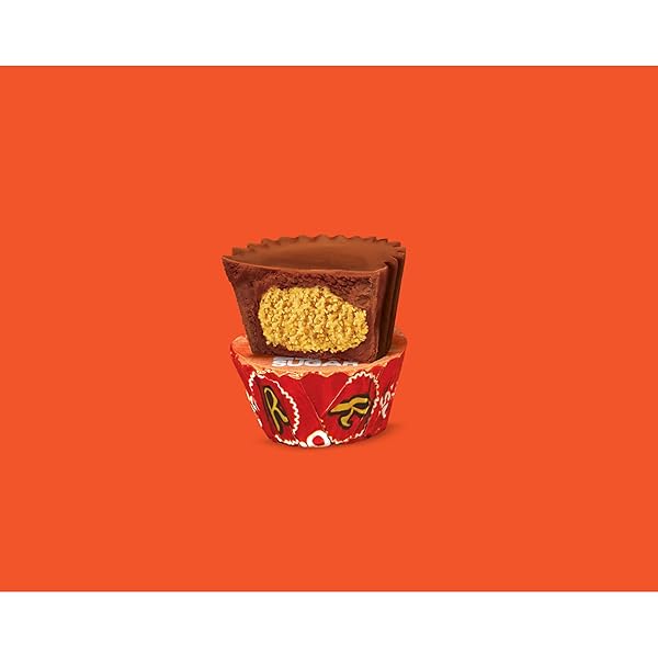 REESE’S ZERO SUGAR MINIATURES CHOCOLATE PEANUT BUTTER CUPS, CANDY BAG, 5.1 OZ
