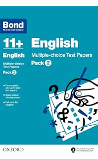 Bond 11 test papers non verbal reasoning multiple choice pack 2