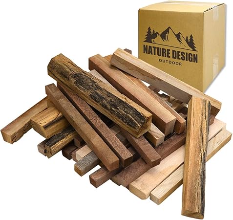 Amazon Co Jp アウトドア福袋 いろんな広葉樹詰め合わせ 焚き付け 焚き火用 広葉樹の薪 約2 5kg おもちゃ