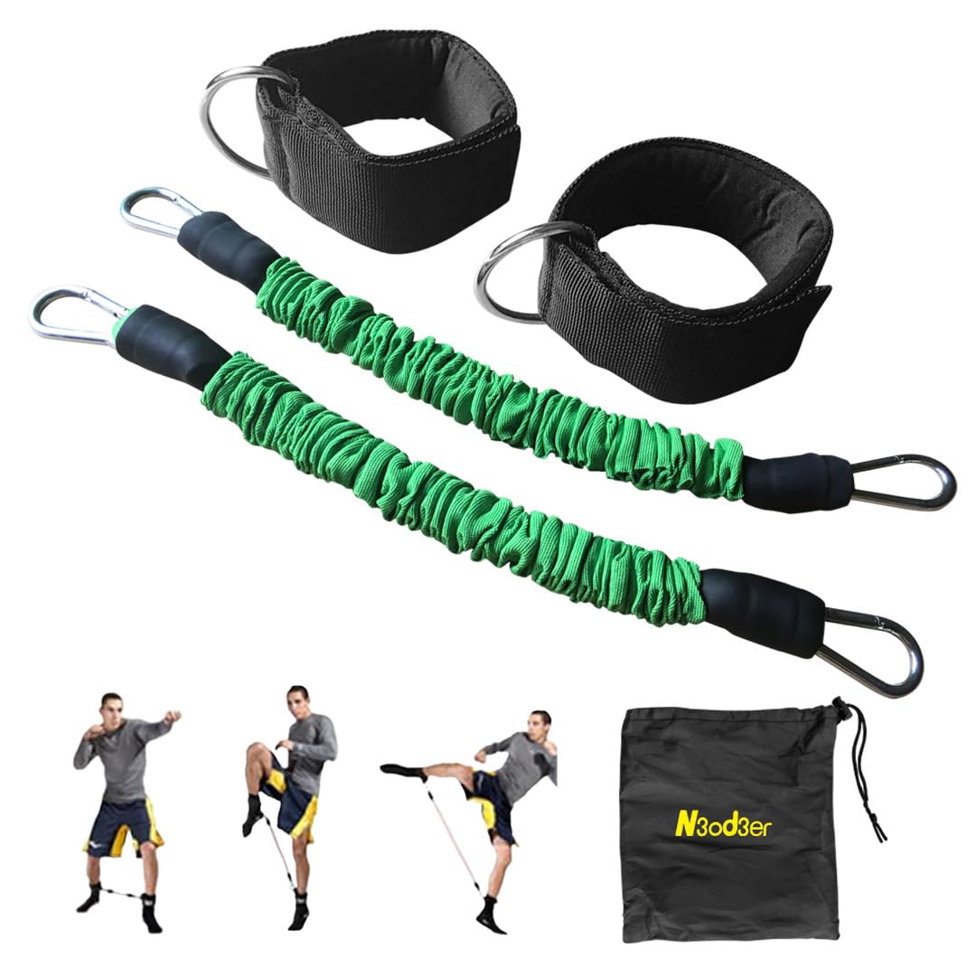Photo 1 of N3od3er Ankle Resistance Training Speed and Agility Training Tool Ankle Resistance Bands for Football Basketball Taekwondo Yoga Boxing Soccer Kick Boxing Thai Punch Karate Running