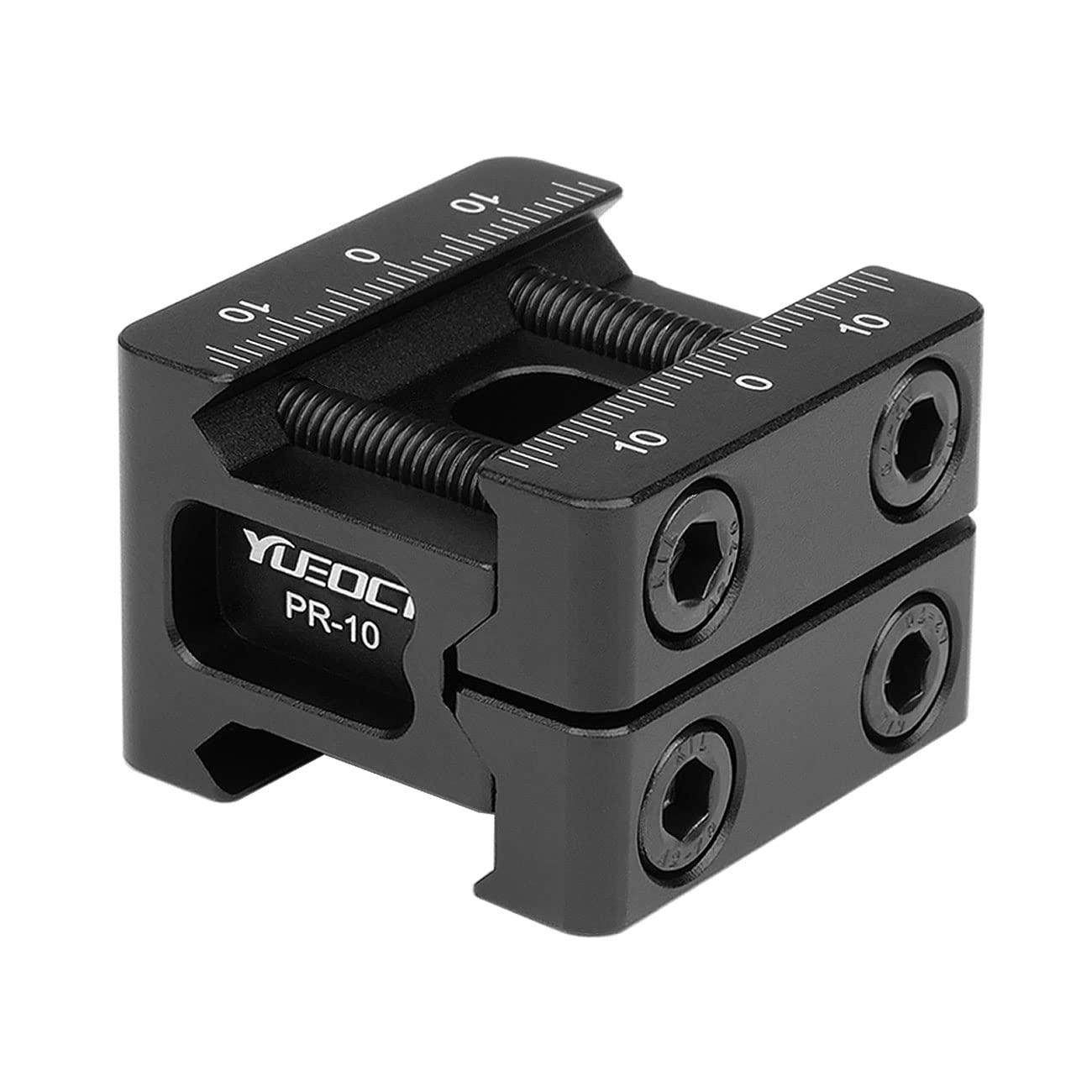 Yueoct Metal Picatinny to Picatinny Dovetail Rail Mount Clamp Riser ...