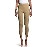 time and tru women's skinny zip back ponte pant
