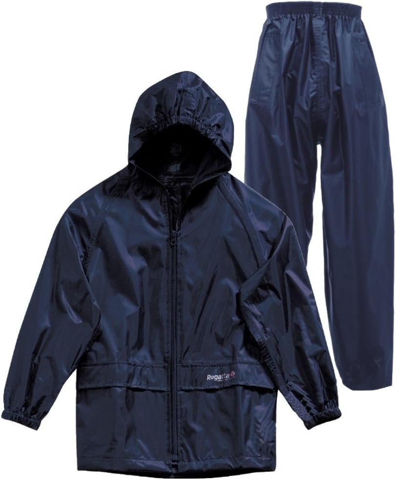 RegataRegatta Kids Waterproof Jacket & Trousers Suit Boys OR Girls