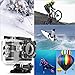 Nexgadget Action Camera, EXPLORER Series WiFi Sports Camera FHD 1080P 140 Degree Wide-Angle Lens, IP68 Certified Waterproof Camera Diving up to 30 Meters