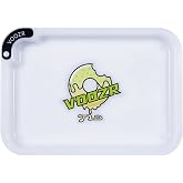 LED Glow Light Up Tray - 7 Colors Party Mode Rechargeable - Luminous Disk Cookies Tray