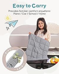 Topblan Weighted Blanket 2 lb, 19" x 21" Weighted