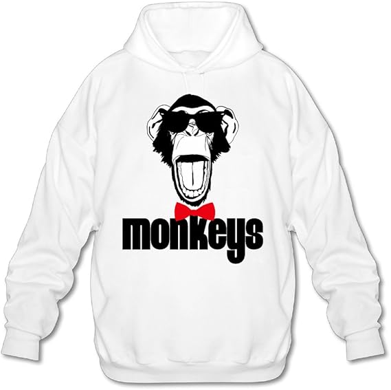 Monkey Shoppe18 Monkey Casual Adult Tshirt Hoodies Sweatshirt at