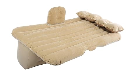 Italish Inflatable Air Bed Air Pillow Travel Air Bed Camping