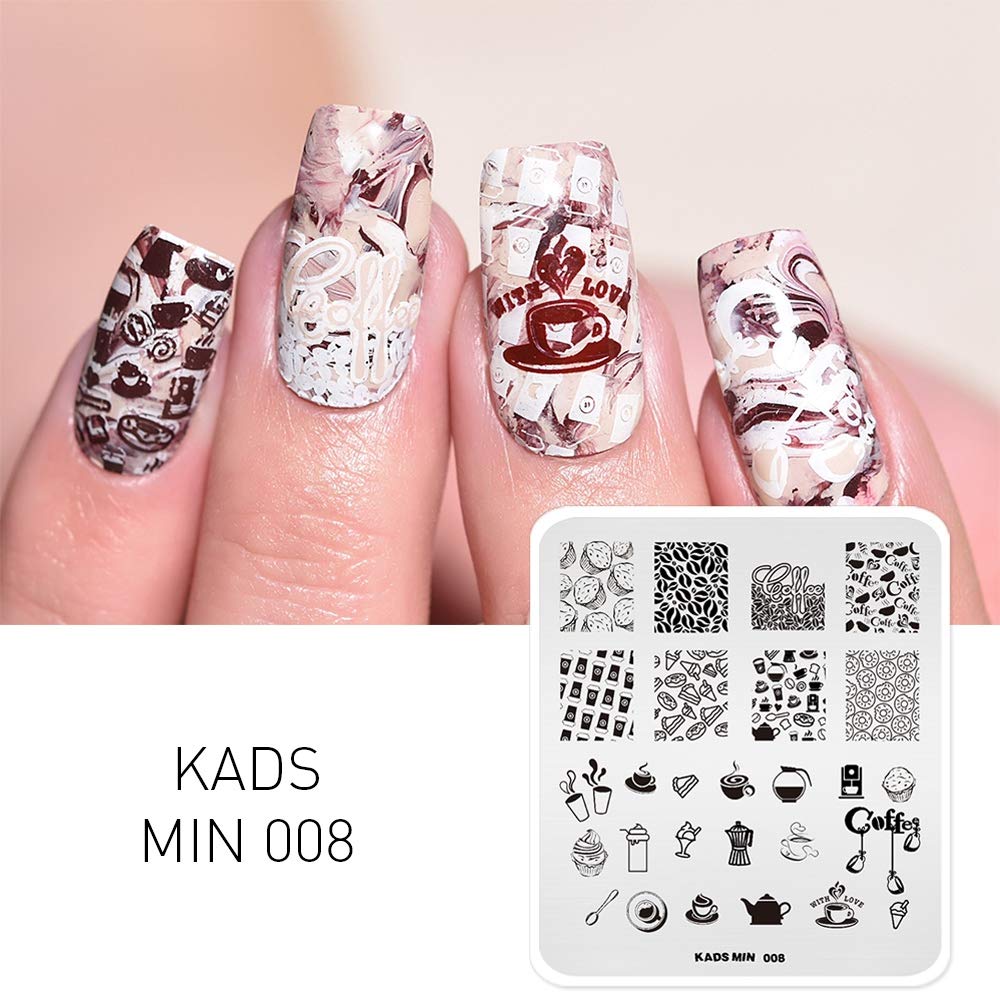 KADS Nail Art Manicure Edge Trimmer Nail Cutter Tool Nail Gel Easy French Smile Line Nail Acrylic Tool with 11 Sizes : Beauty
