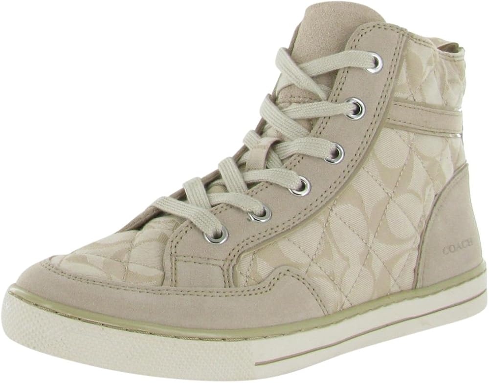 coach denim sneakers