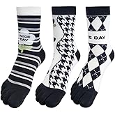 HOMSSEM Womens Girls Toe Socks Five Fingers Cute Colorful Ankle Athletic Running Toe Seperated