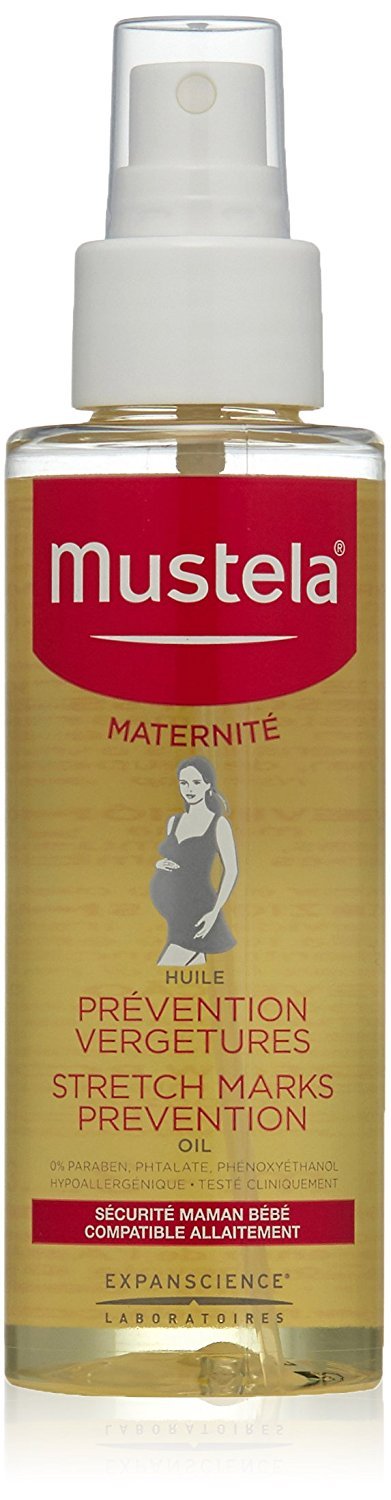 mustela maternite stretch marks prevention oil