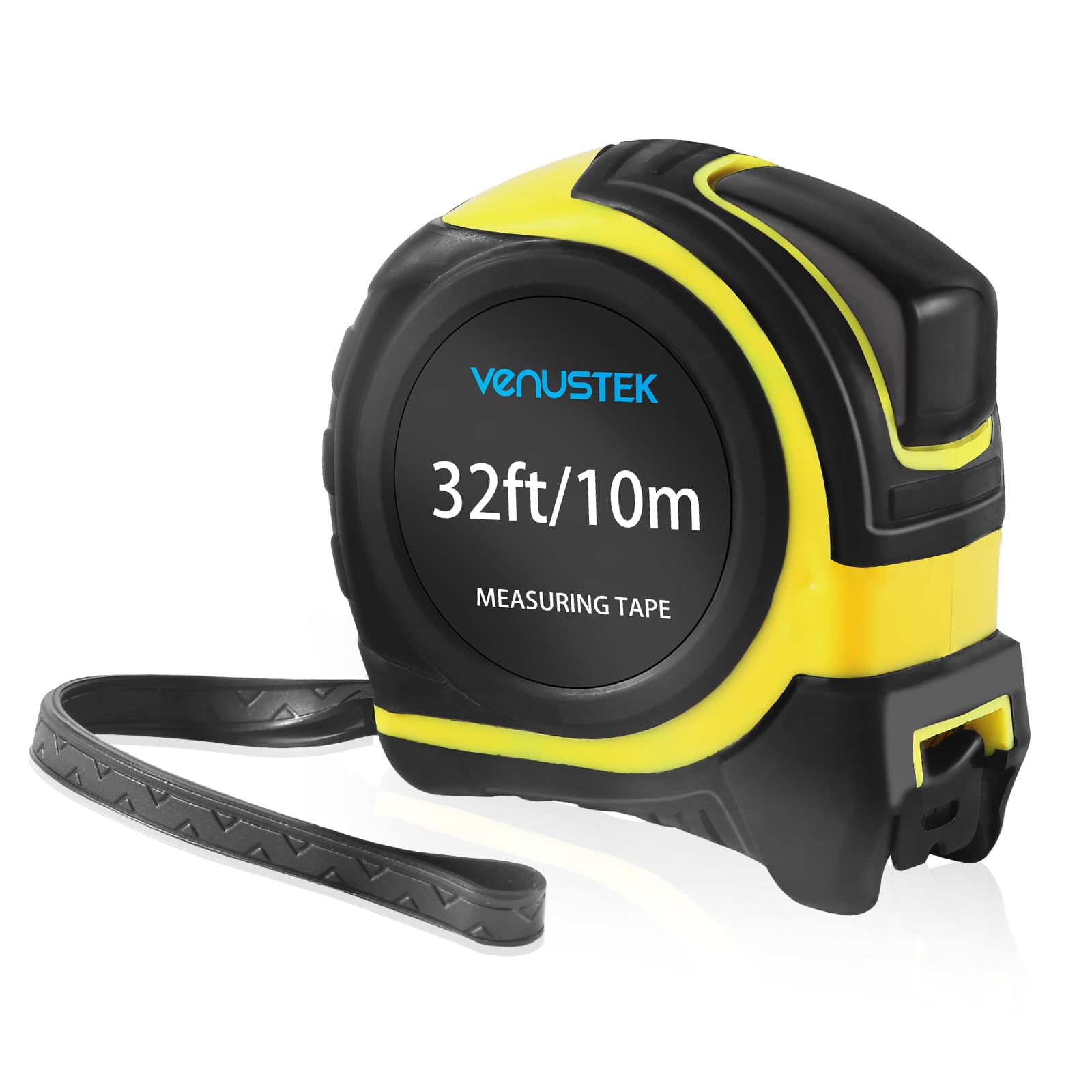 Photo 1 of VENUSTEK Tape Measure 10M 32 ft Retractable Measuring Tape Professional Measuring Tape with Metal Belt Clip & Wide Blade,Metric & Imperial Measurement for Home Users,renovations,Construction.
