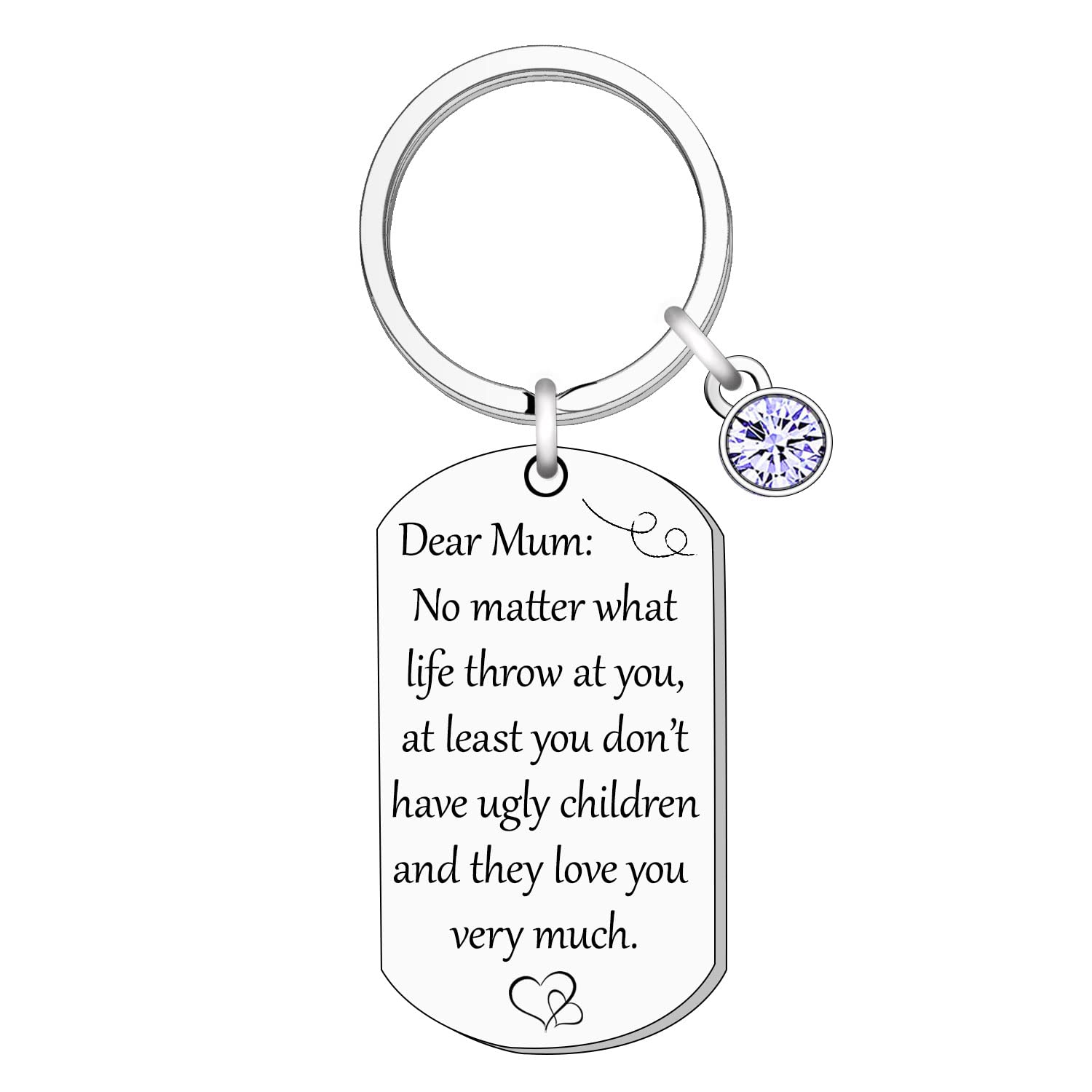 STYFA Mum keyring mum Gifts From Daughter Son I Love You Very Much mummy Present Mummy keyring Mother’s Day Women's keyring Birthday Christmas Gifts