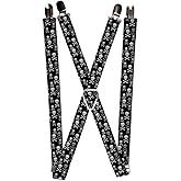 Buckle-Down Buckle-Down Suspender - Skulls Accessory, Skulls, One Size