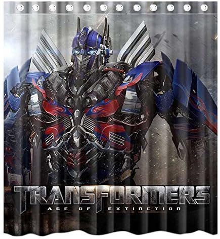 Baodan Zhang Generic Transformers 4 Age of Extinction Bath Curtain Shower Curtain 66"(w) x 72"(h) Inch Polyester Waterproof