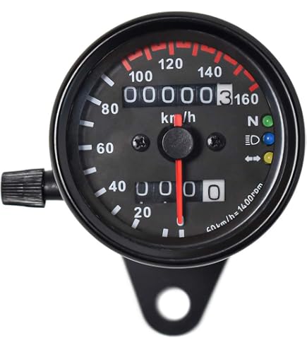 Amazon.com: KOSO BA035K00 Black TNT-01 Multifunction Speedometer