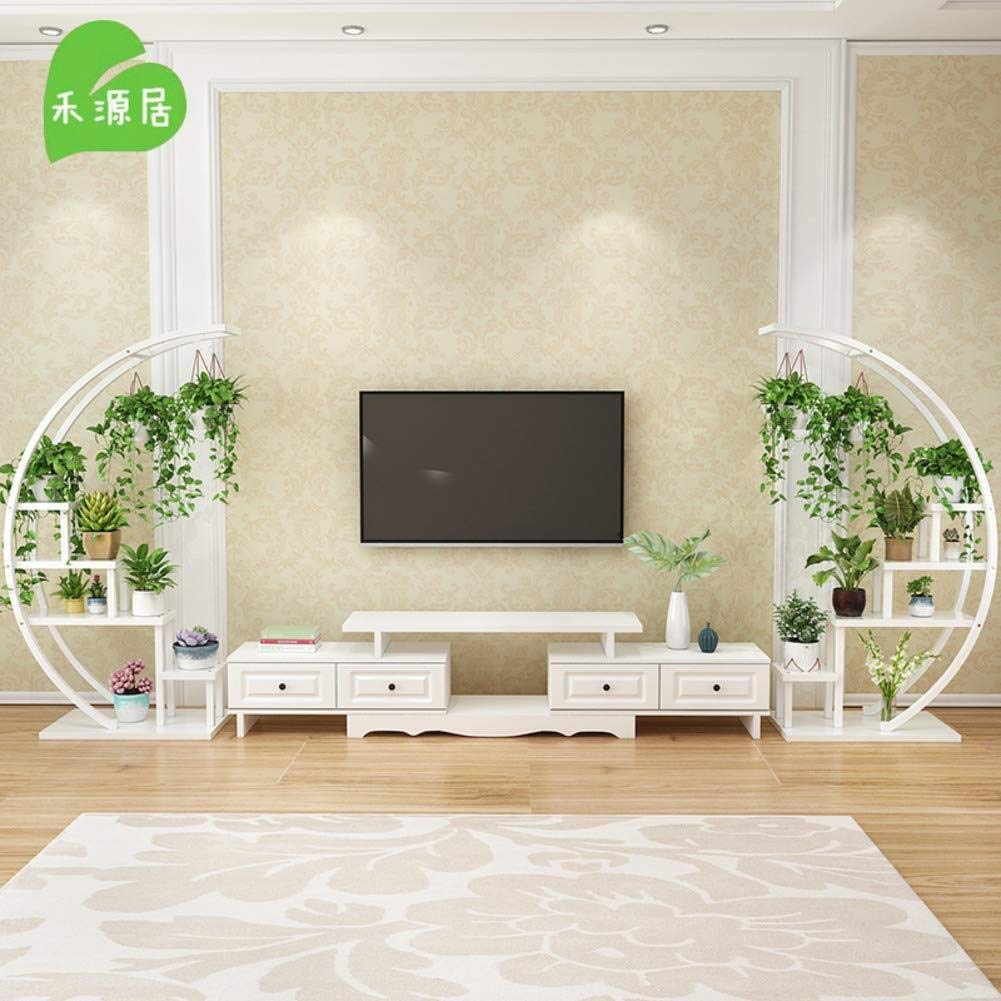 Madcg Estante de Soporte de Planta de Metal de 5 Niveles Estante ...