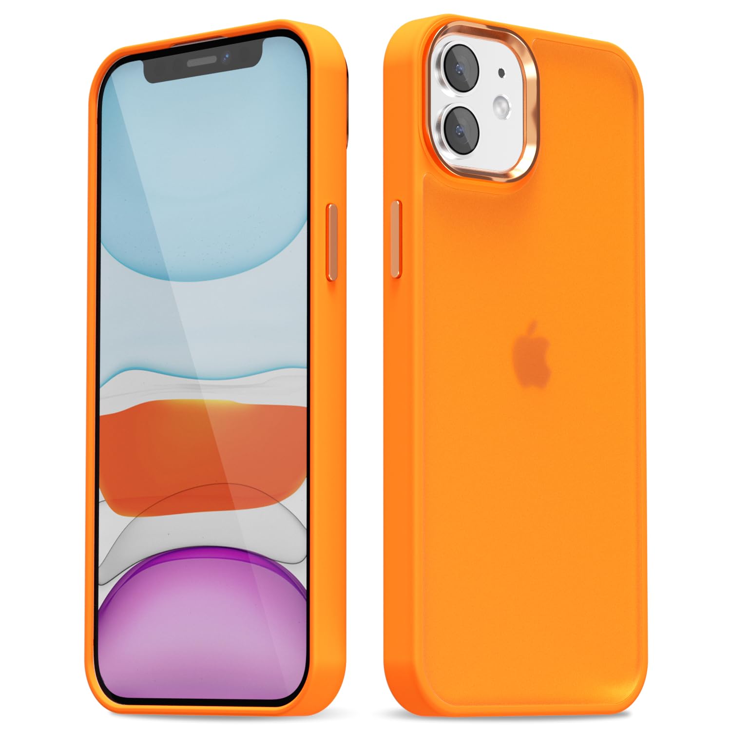 oakxco for iPhone 11 Case Matte Clear, Translucent