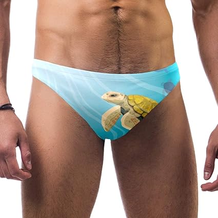 LORVIES Linda Tortuga Amarilla y Arrecife de Coral con Peces mar Azul