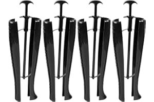 Boot Shaper 2 Pair Boot Shapers for Tall Boots 12 Inch Tree Adjustable Shoe Shaper with Handle Anti-Wrinkle Washable Shoe Tre