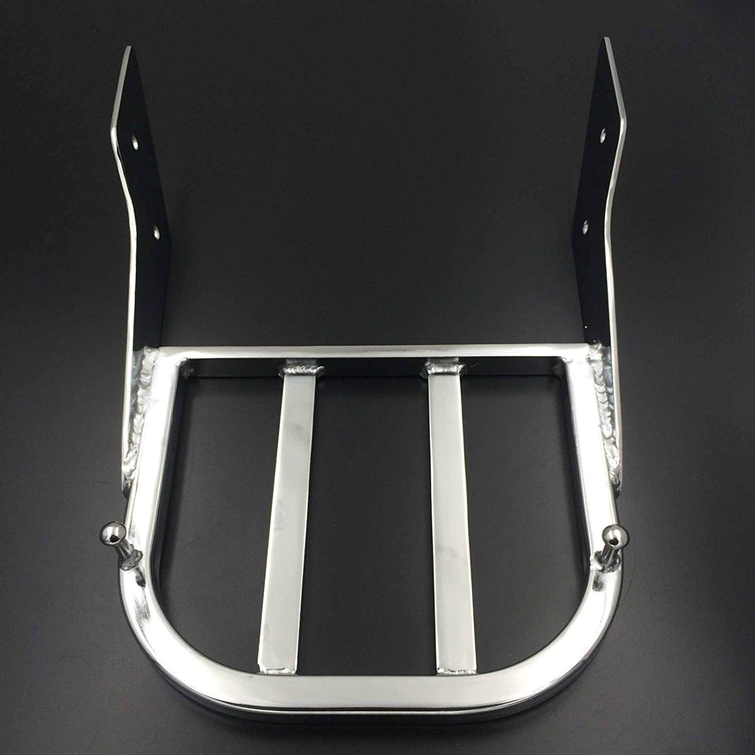 B01G80QJNM Chrome Sissy Bar Luggage Rack Compatible with 20022006