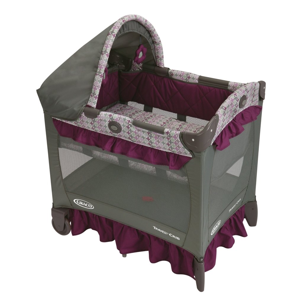 graco travel crib with stages