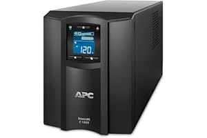 APC by Schneider Electric SMC1000C UPS 1000VA Smart-UPS with SmartConnect, Uninterruptible Power Supply, Black
