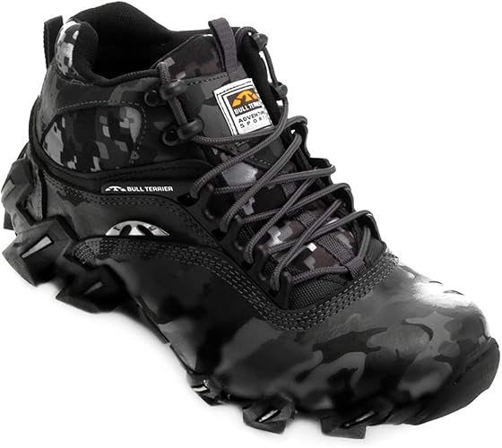 bota bull terrier camuflada