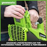 Greenworks 40V Battery 2Ah & Universal Charger Kit GSK40B2 view 4