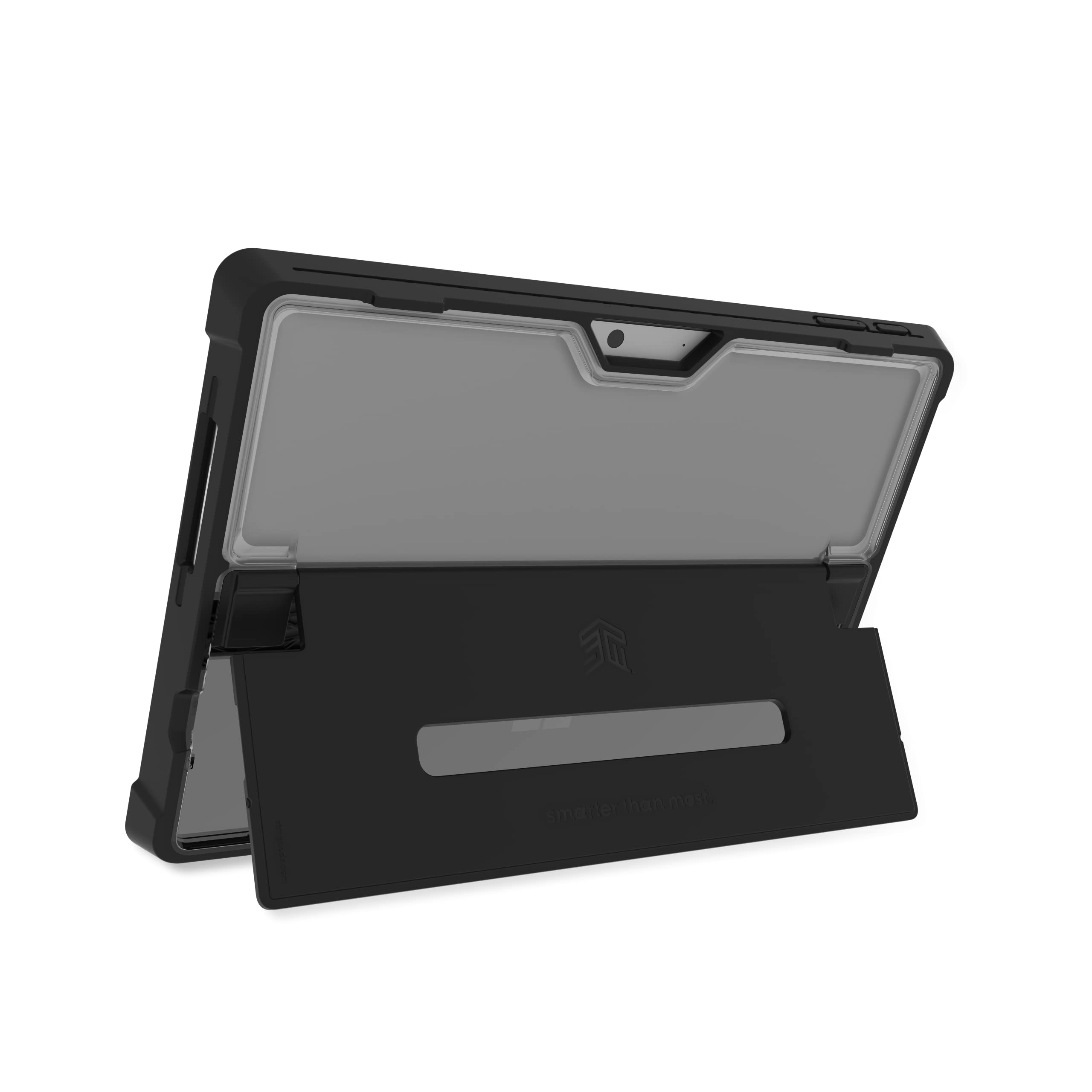 STM Dux Case Protective Case for Surface Pro 9,10 and 11 ED - (Military Standard, Transparent Back,Stand Function,Compatible with Microsoft TypeCover)