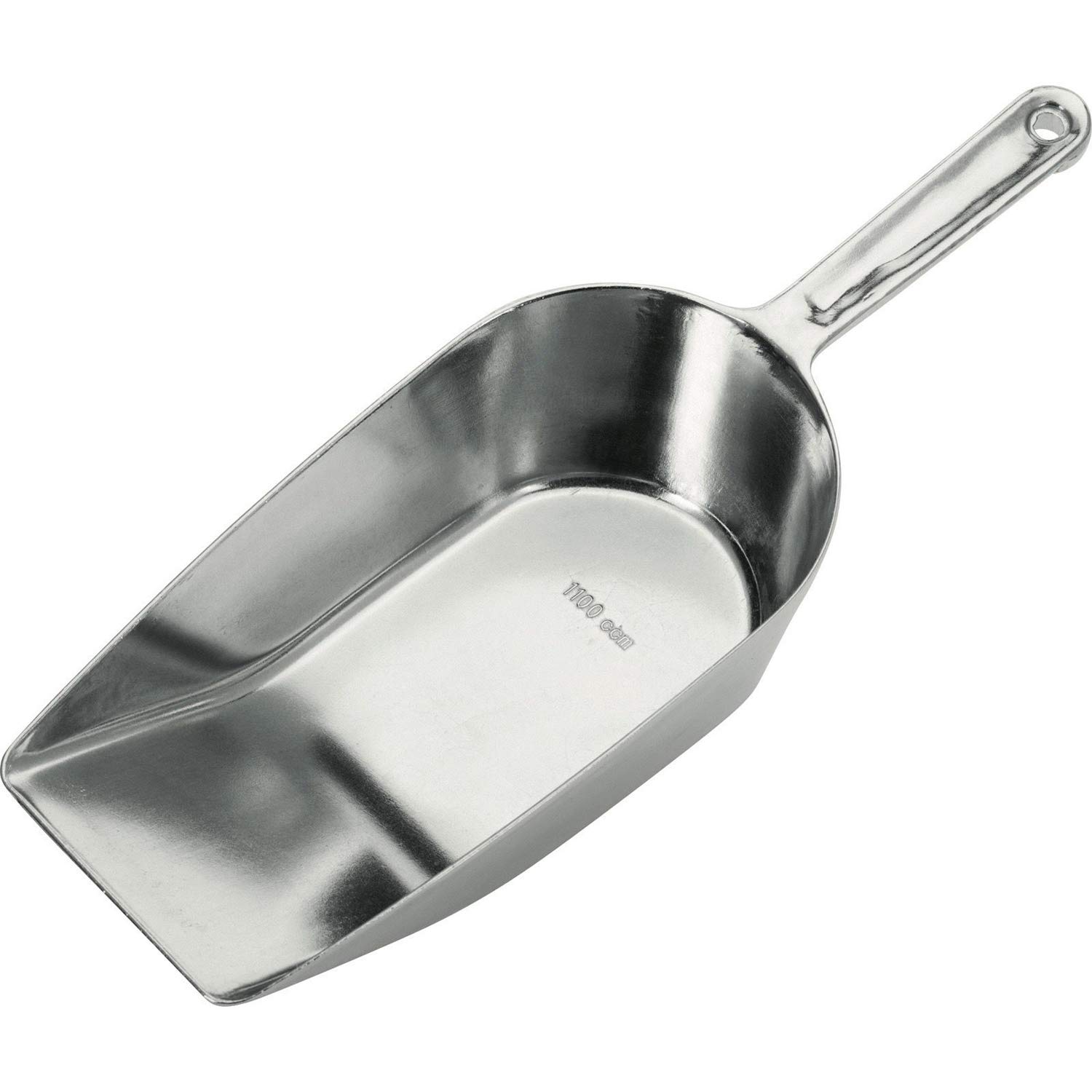 Westmark Baking/Weighing/Filling Scoop, Volume: 1100 ml (Approximately 1000 G Flour), Aluminium, Hygia, Silver, 91812291