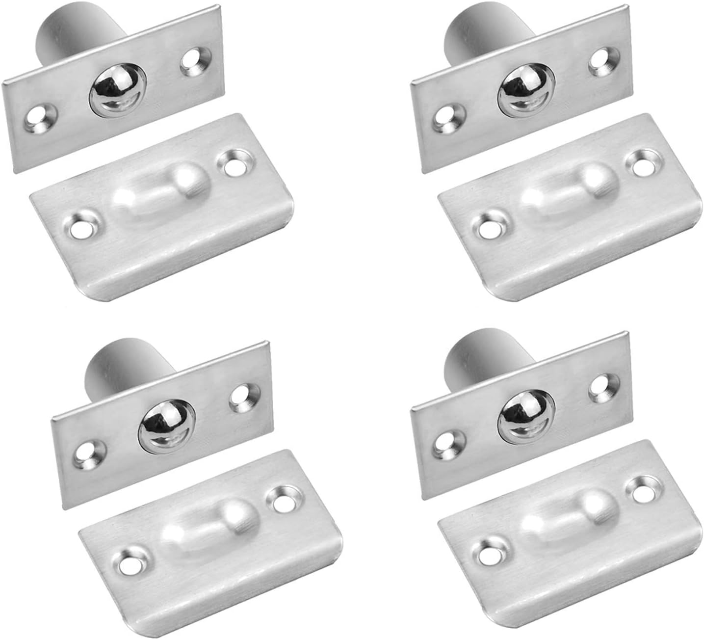 Lot De 4 Charnières-loquets En Acrylique Transparent - Dimensions 41x16 Mm - Pour Boîtes à Bijoux, Mini-boîtes, DIY - 2
