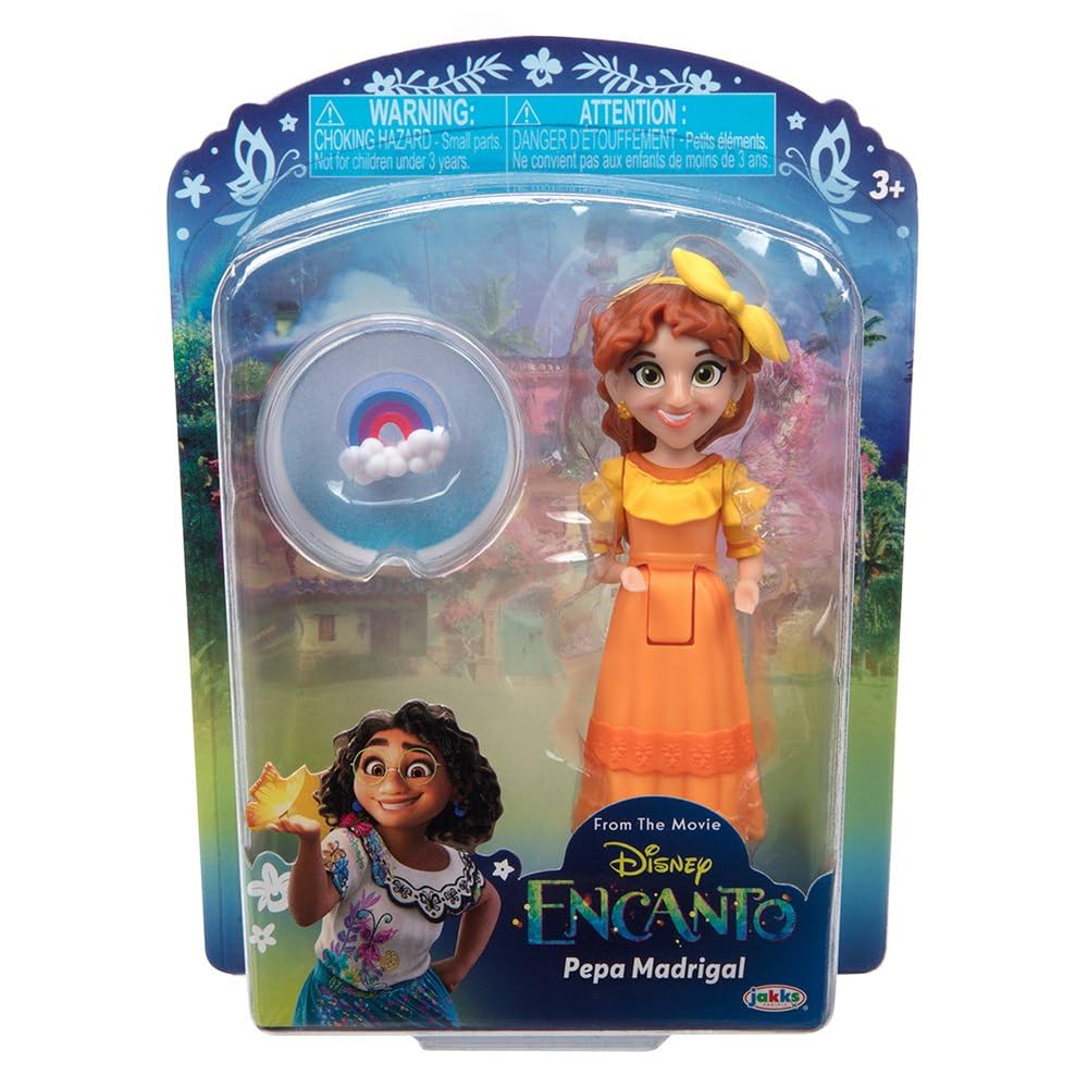 JAKKS Pacific Disney Encanto Small Doll Pepa Madrigal with Accessory