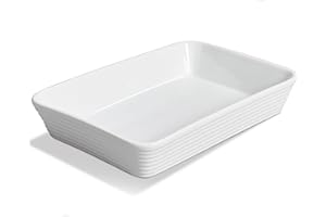 ONEMORE Ceramic Baking Dish, 9x13 Baking Pan Casserole Dish Large Rectangular Baking Dishes for Oven Deep Dish Lasagna Pan fo