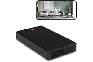 LIBREFLY Hidden Camera Portable Charger, Full HD 1080P WiFi Spy Camera, Discreet Wireless Nanny Cam, Mini Secret Security Surveillance for Indoor Outdoor Use - Night Vision