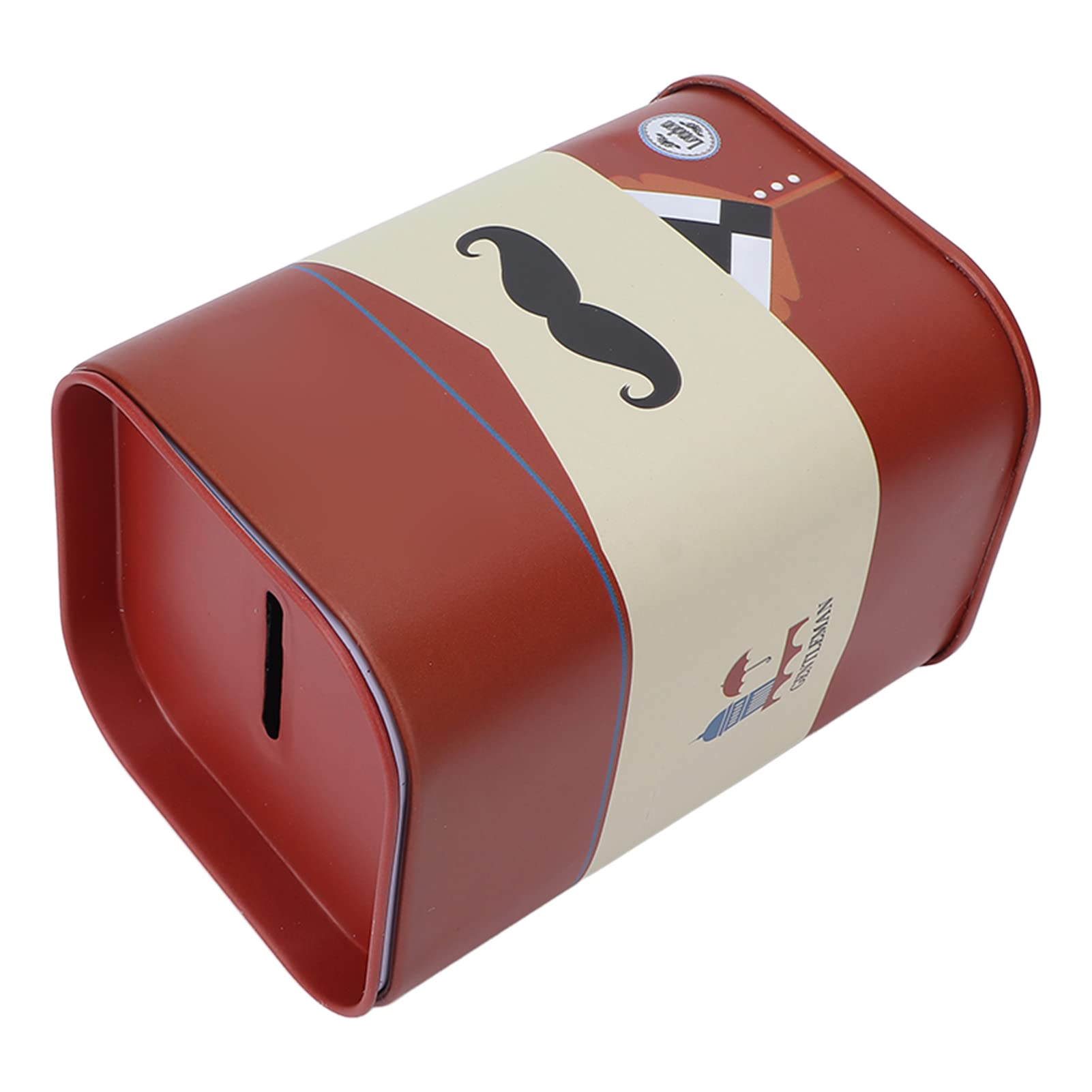 Blade Container,Removable Design Large Capacity Compact Structure Beautiful Practical Blade Disposal Case for Home(Red beard)